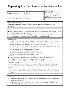 abstraction in lesson plan|Big.